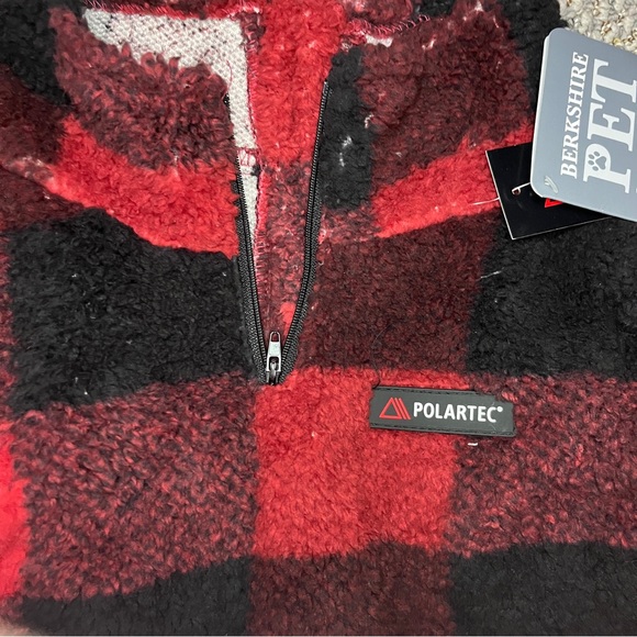 Berkshire Dog Nwt Red Plaid Dog Sweater Poshmark